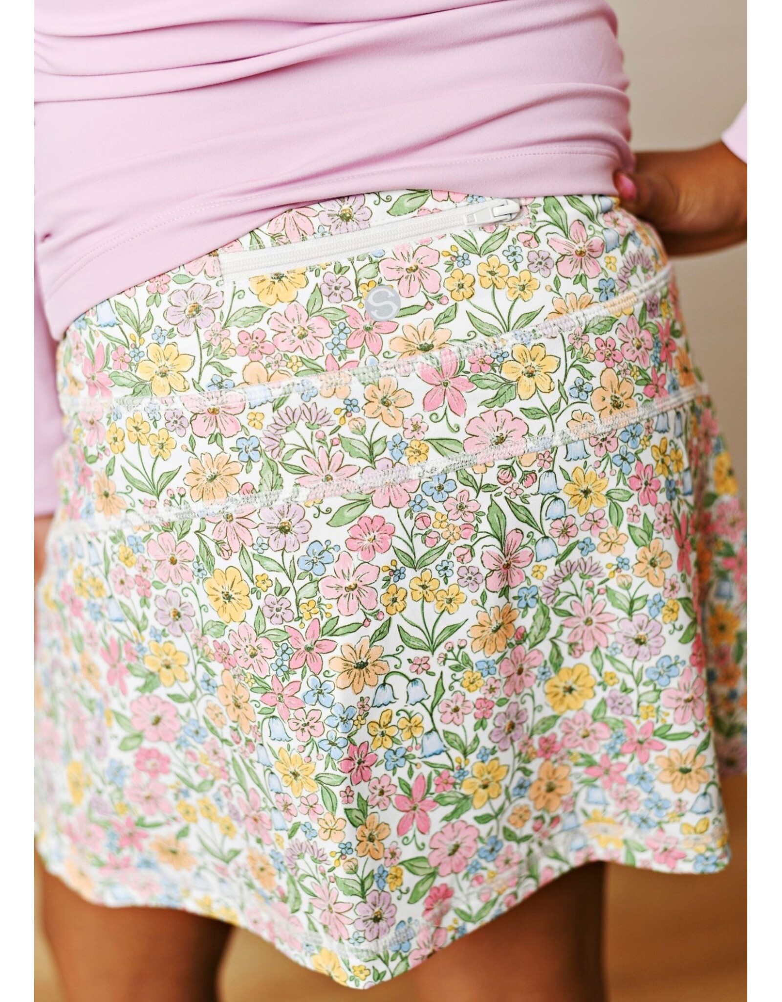 Swoon Baby Swoon Baby- Boho Floral Tennis Skort