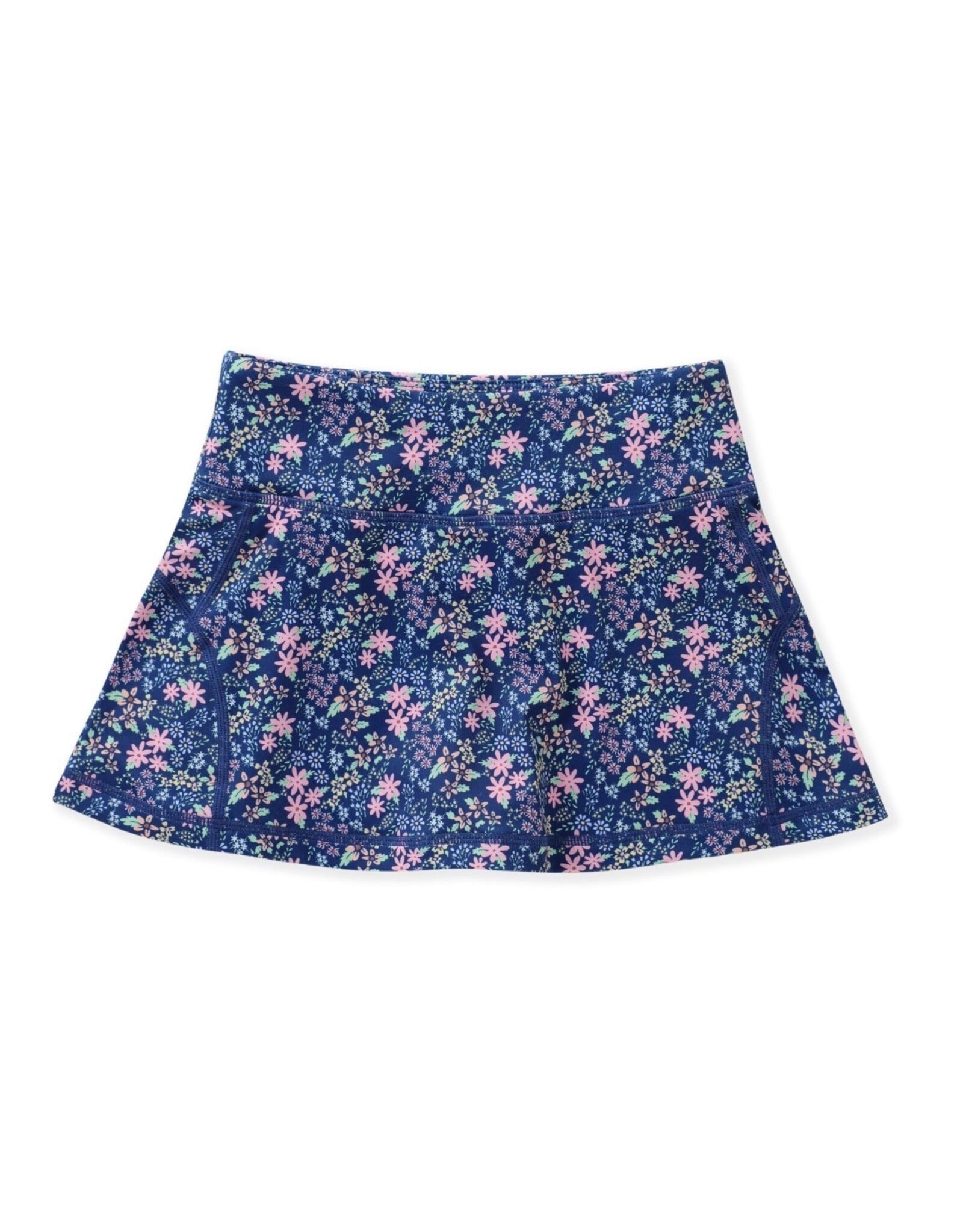 Swoon Baby Swoon Baby- Navy Ditsy Floral Tennis Skort
