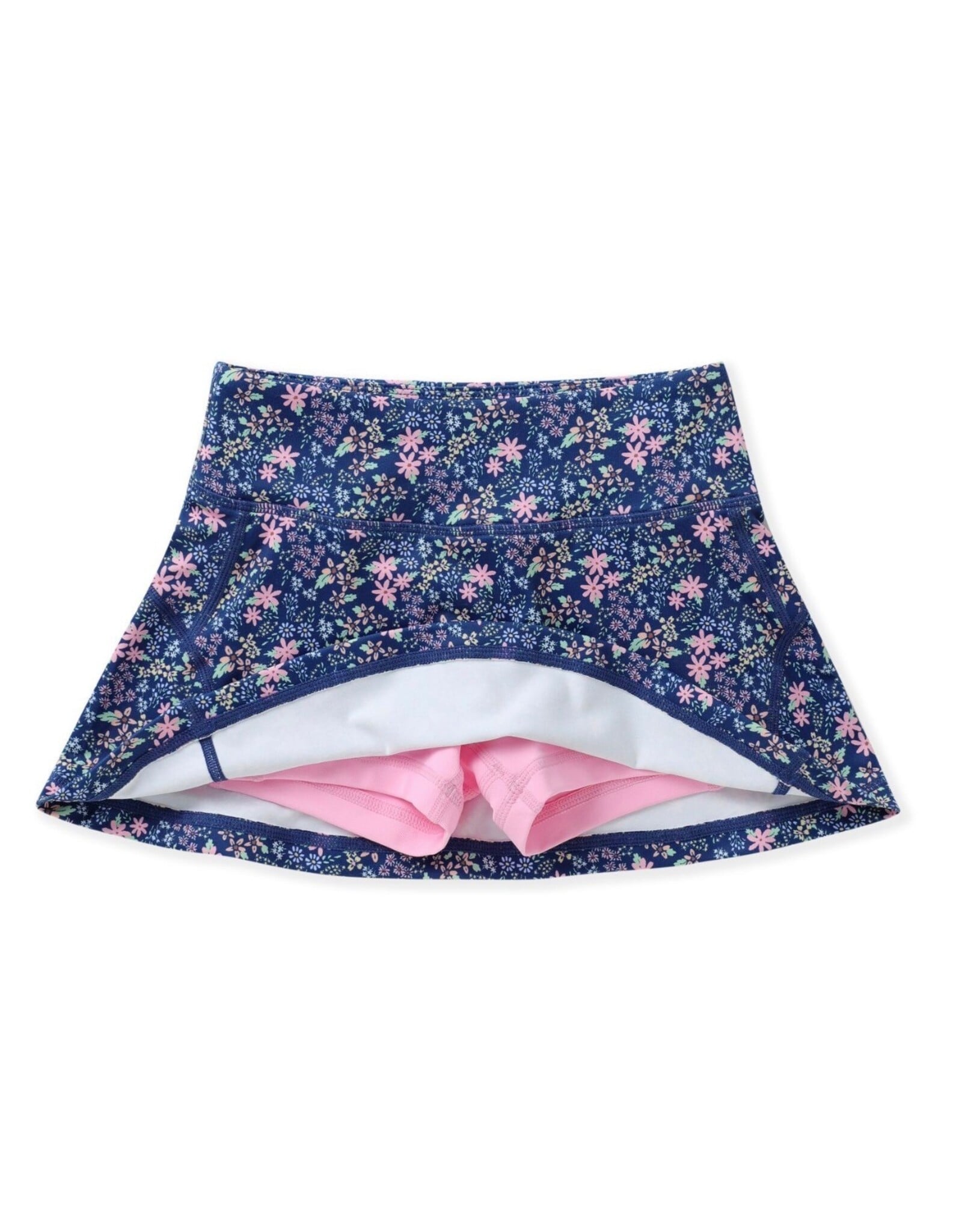 Swoon Baby Swoon Baby- Navy Ditsy Floral Tennis Skort