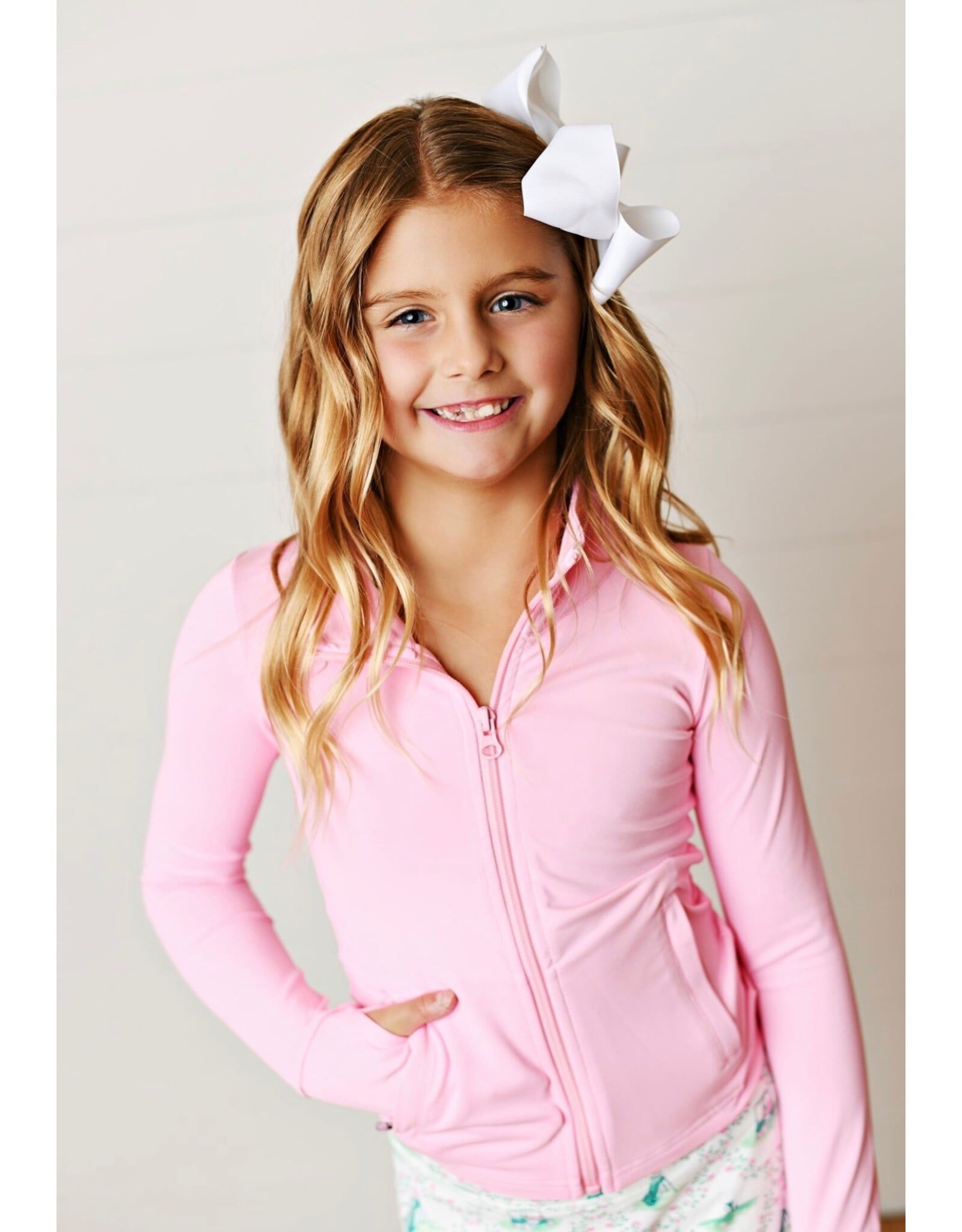 Swoon Baby Swoon Baby- Bubblegum Pink Active Jacket