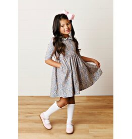 Swoon Baby Swoon Baby- Navy Floral Proper Dress