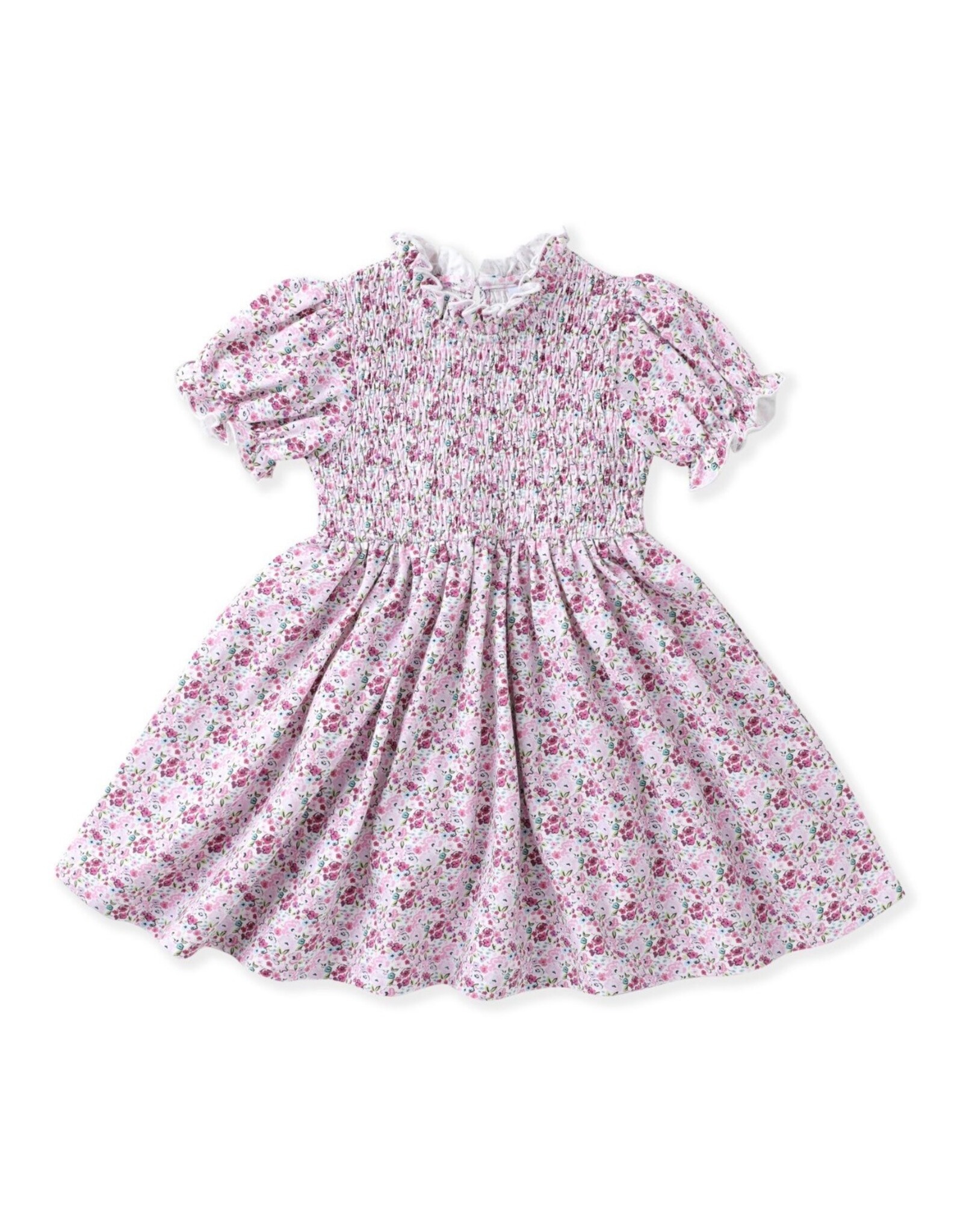 Swoon Baby Swoon Baby- Ditsy Plum Smocked Dress