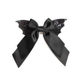 Sweet Wink Sweet Wink- Glitter Bat Halloween Coquette Bow Clip