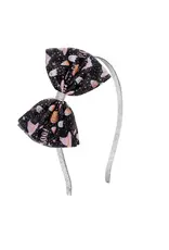 Sweet Wink Sweet Wink- Boo Tulle Bow Hard Headband