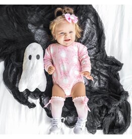 Sweet Wink Sweet Wink- Coquette Ghost Pink Romper