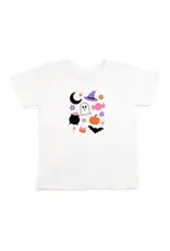 Sweet Wink Sweet Wink- Halloween Fun TShirt: White