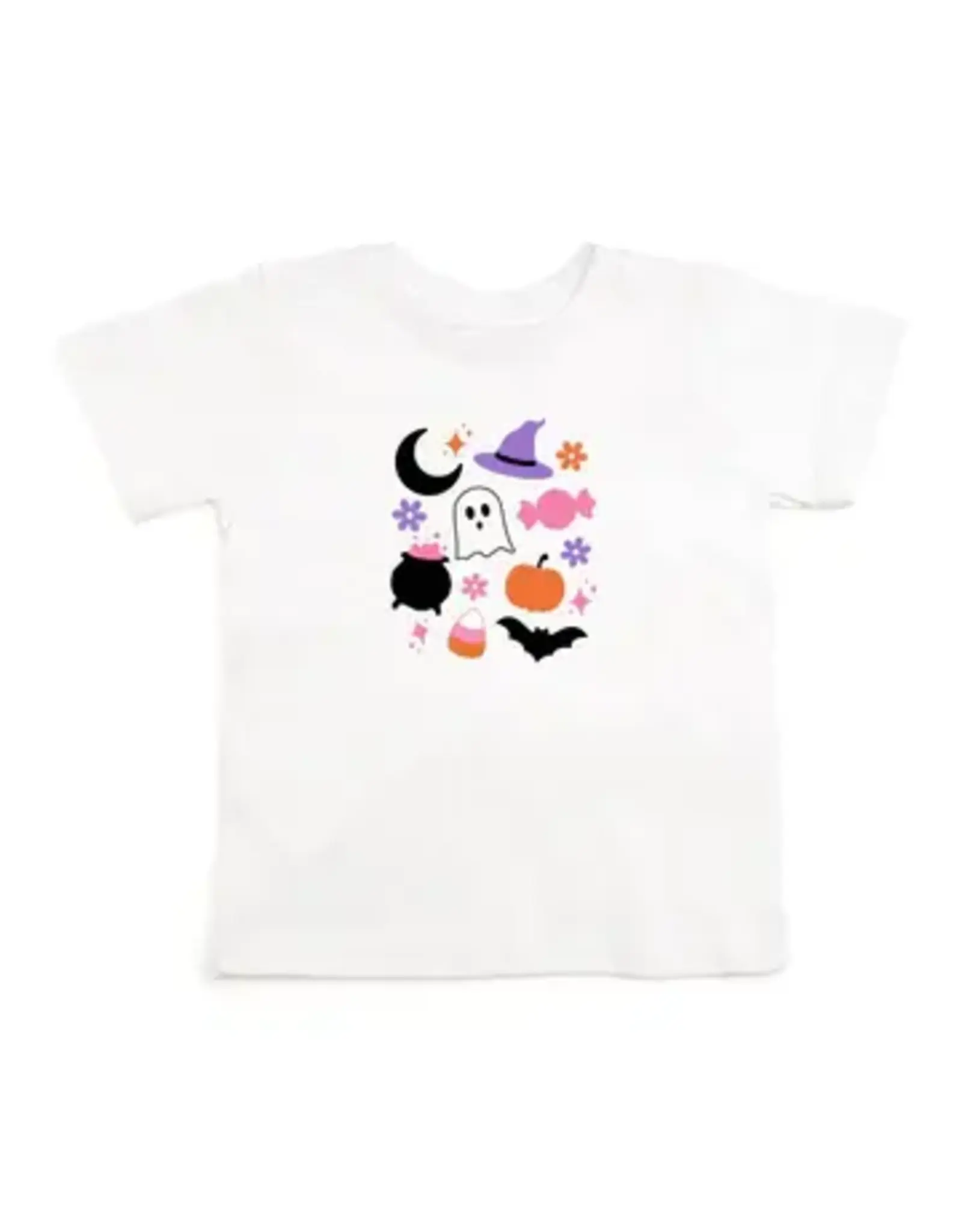 Sweet Wink Sweet Wink- Halloween Fun TShirt: White