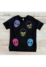Sweet Soul- Sequin Skulls T-Shirt