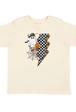 Sweet Wink Sweet Wink- Checker Ghost Natural TShirt