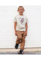 Sweet Wink Sweet Wink- Checker Ghost Natural TShirt