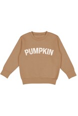 Sweet Wink Sweet Wink- Pumpkin Patch Sweatshirt Mocha