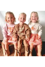 Sweet Wink Sweet Wink- Football Turkey Nap Repeat Thanksgiving Sweatshirt