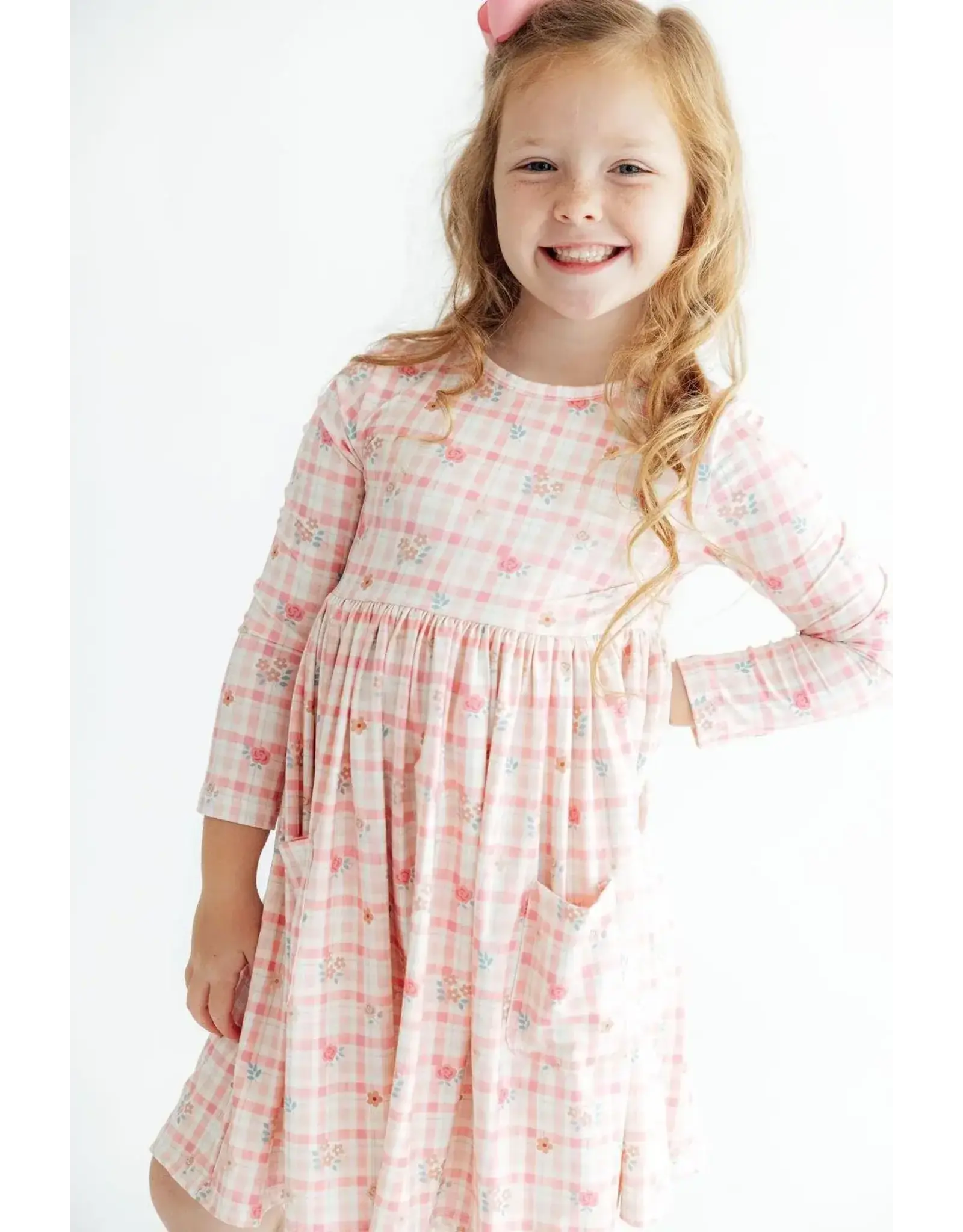Mila & Rose Mila & Rose- Off the Grid L/S Pocket Twirl Dress