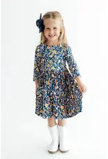 Mila & Rose Mila & Rose- Marigold Moon 3/4 Pocket Twirl Dress