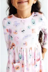 Mila & Rose Mila & Rose- Sugar Rush L/S Pocket Twirl Dress