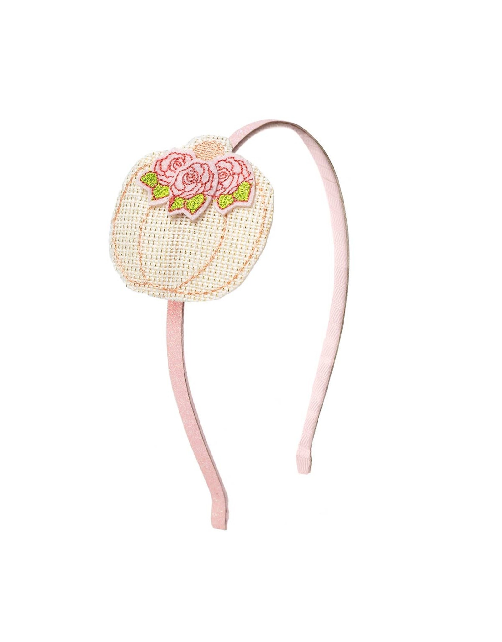 Sweet Wink Sweet Wink- Pumpkin Flower Hard Headband