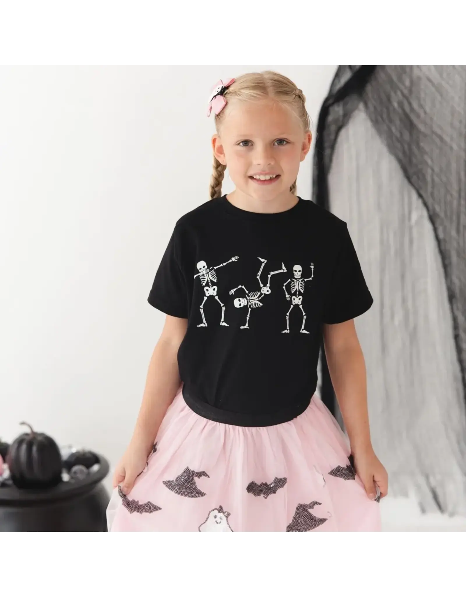 Sweet Wink Sweet Wink- Silly Skelly Glow In The Dark TShirt