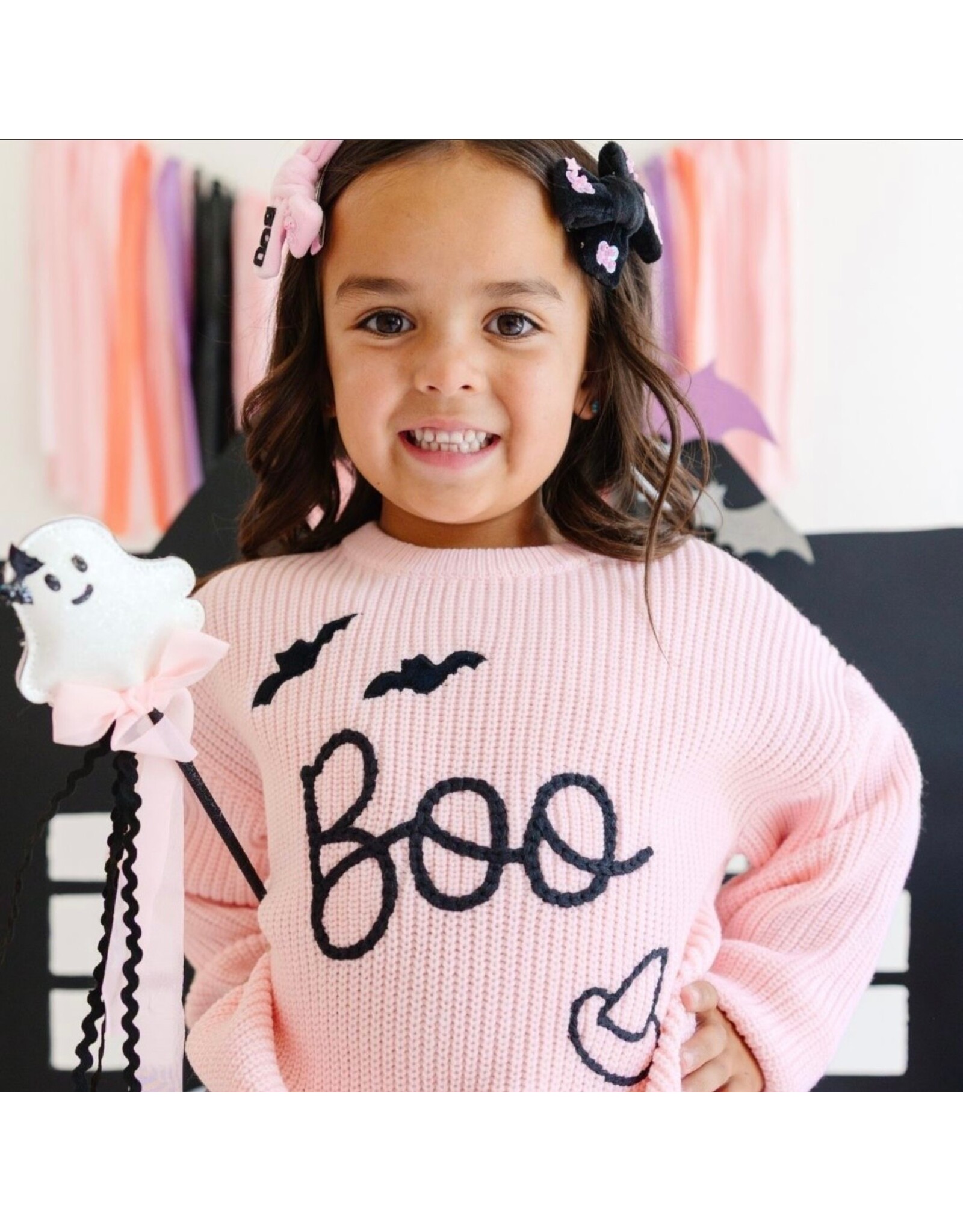 Sweet Wink Sweet Wink- Boo Bows Halloween Clip Set
