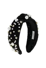 Sweet Wink Sweet Wink- Black Pearl Gemstone Headband