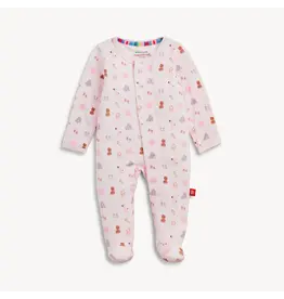 Magnetic Me Magnetic Me- Pink Nursery Nostalgia Modal Magnetic Footie