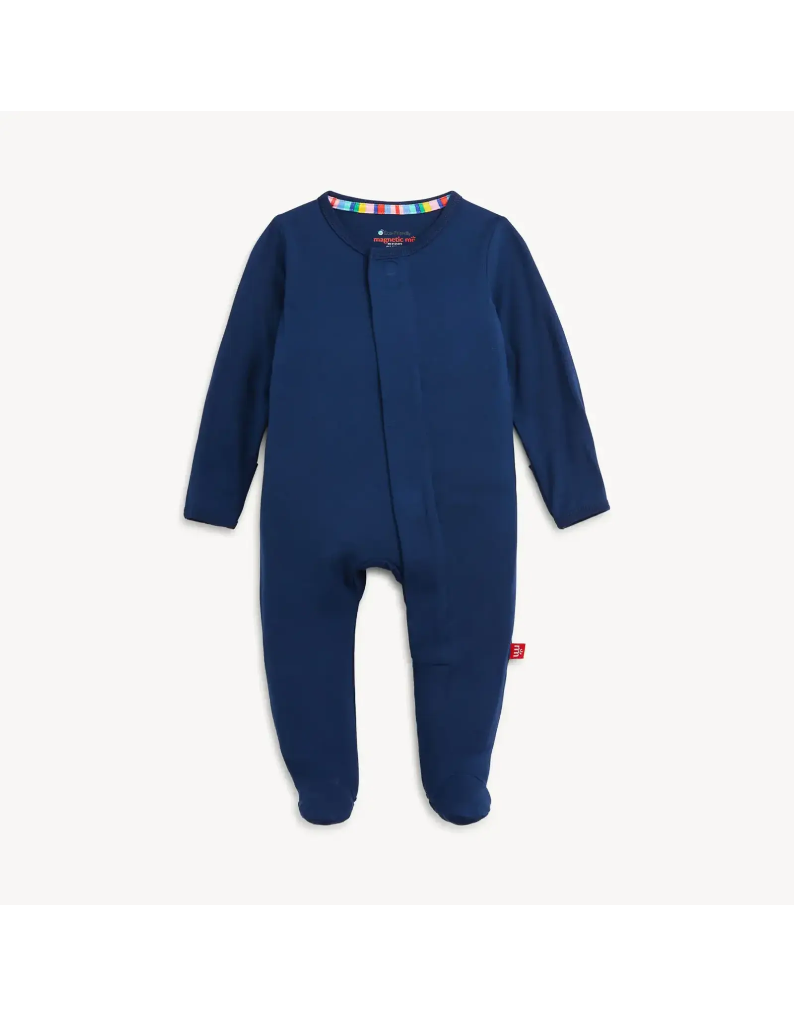 Magnetic Me Magnetic Me- Blue Solid Modal Magnetic Footie