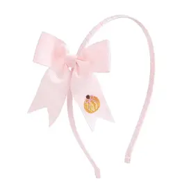 Sweet Wink Sweet Wink- Pumpkin Embroidered Bow Headband