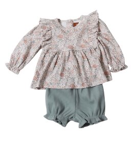 Millie Jay Millie Jay- Faded Botanica Bloomer Set