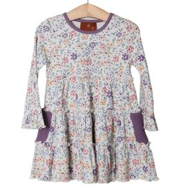 Millie Jay Millie Jay- Mini Meadow Floral Layered Dress