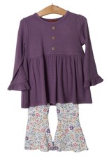 Millie Jay Millie Jay- Mini Meadow Floral Bell Bottom Set