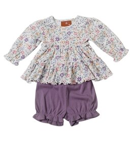 Millie Jay Millie Jay- Mini Meadow Floral Bloomer Set