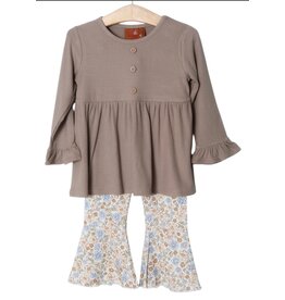 Millie Jay Millie Jay- Hearthside Blooms Bell Bottom Set