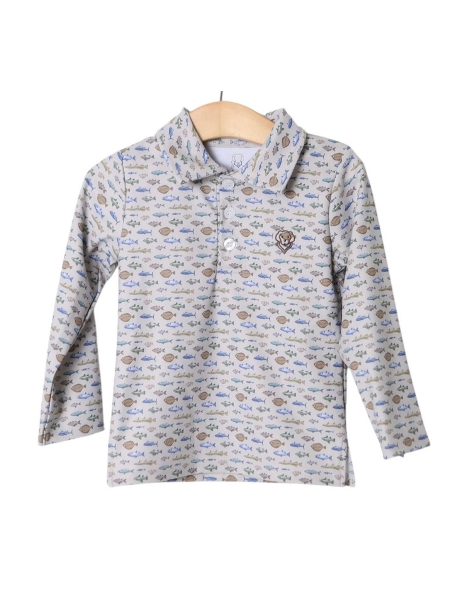Millie Jay Millie Jay- Damian LS Shirt: Fish