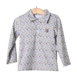 Millie Jay Millie Jay- Damian LS Shirt: Fish