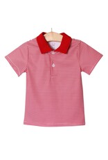 Millie Jay Millie Jay- Dawson SS Polo: Red Stripe