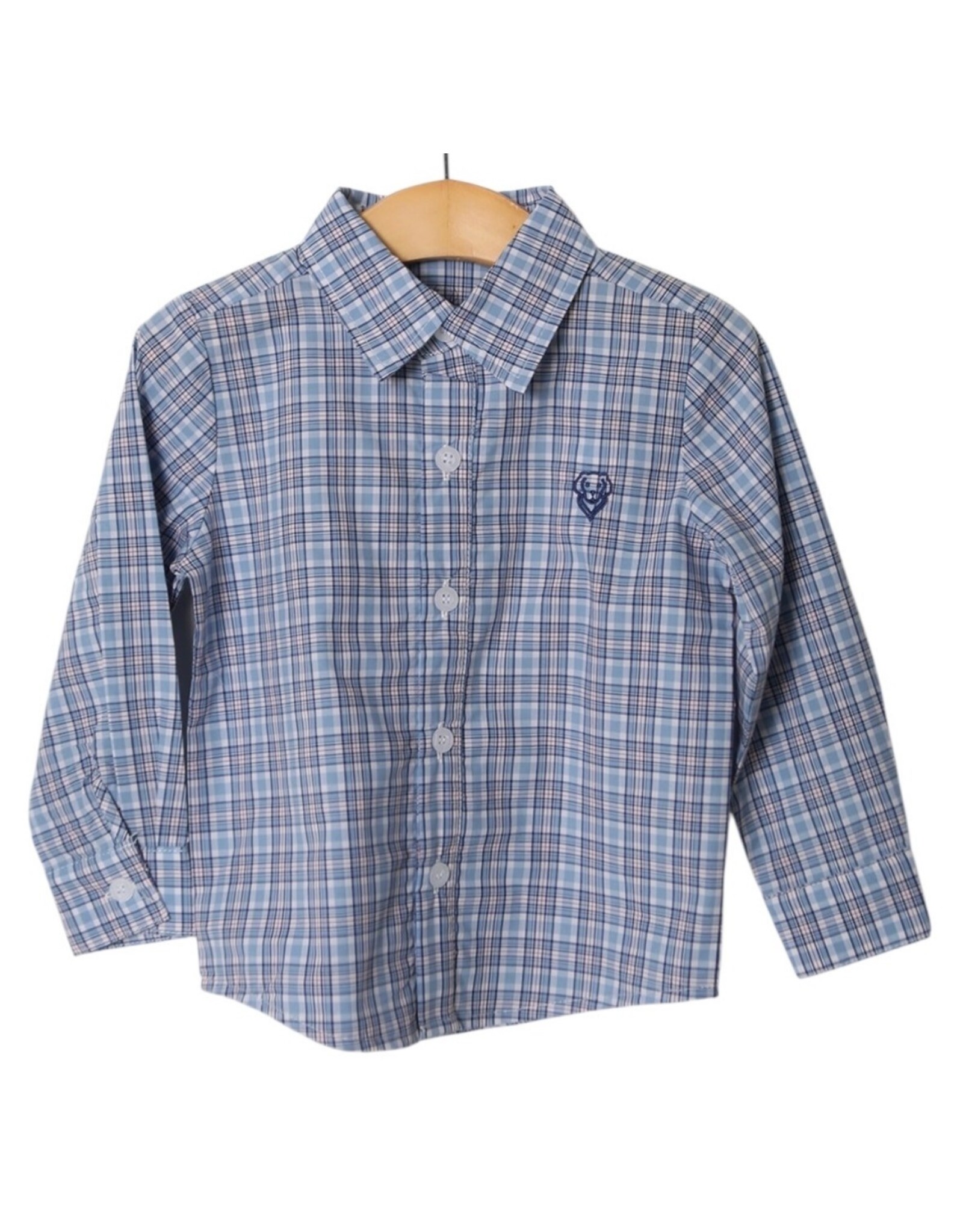 Millie Jay Millie Jay- Blue Plaid Button Down