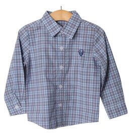 Millie Jay Millie Jay- Blue Plaid Button Down