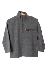 Millie Jay Millie Jay- Kingston 1/4 Zip Pullover: Grey