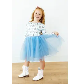 Mila & Rose Mila & Rose- Coquette Christmas L/S Tutu Dress