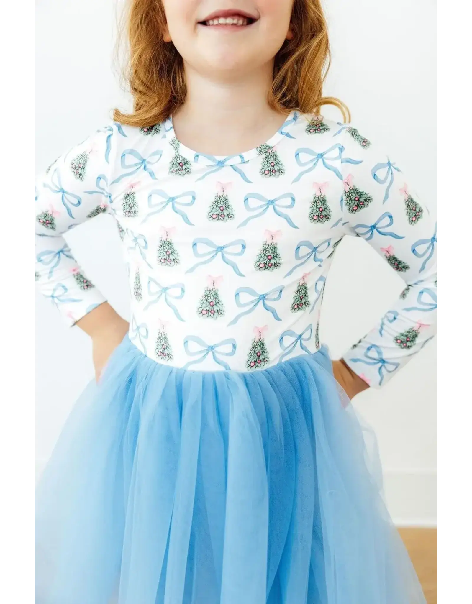 Mila & Rose Mila & Rose- Coquette Christmas L/S Tutu Dress