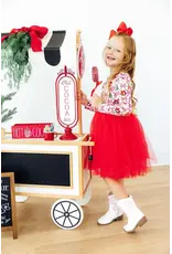 Mila & Rose Mila & Rose- Deck the Halls L/S Tutu Dress