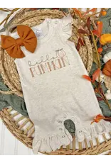 Wonderfully Made Wonderfully Made- Hello Pumpkin Ruffle Romper
