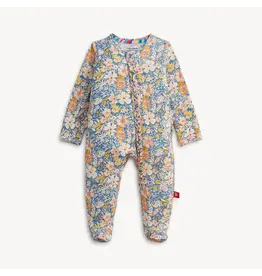 Magnetic Me Magnetic Me- Flora Ruffle Modal Magnetic Footie