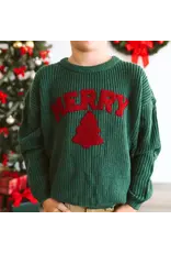 Sweet Wink Sweet Wink-  Merry Patch Christmas Knit Sweater