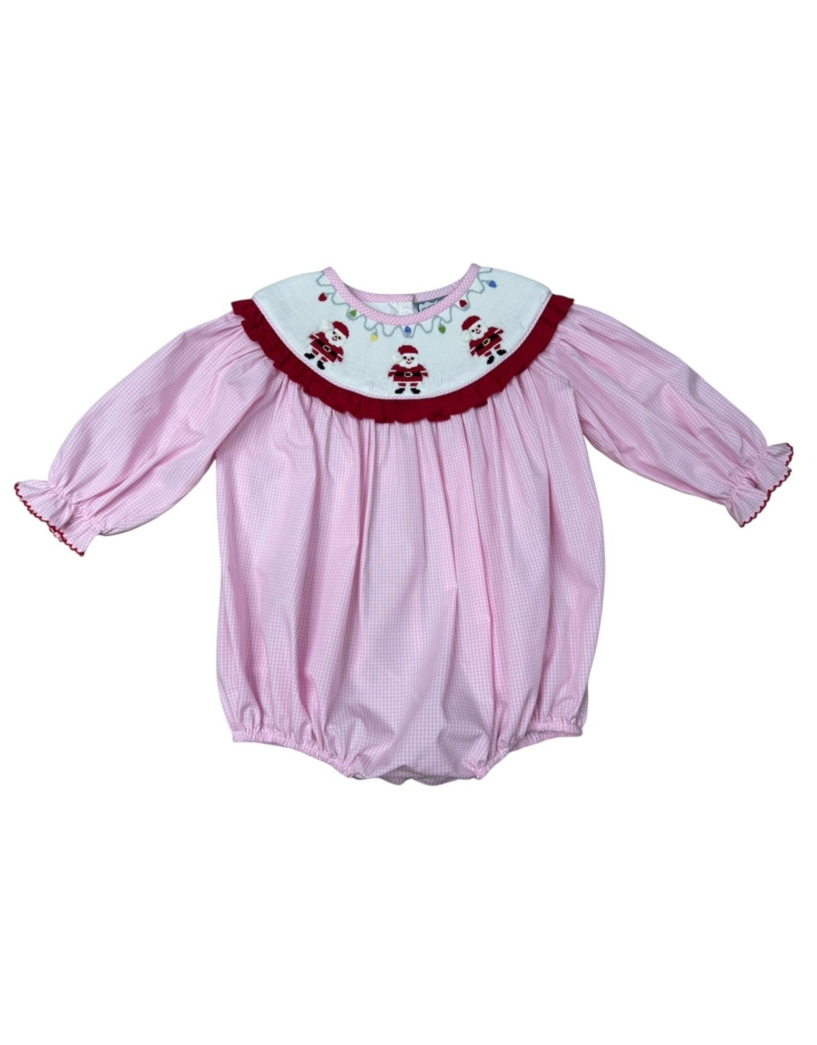 Three Sisters Three Sisters- Merry & Bright Smocked Bubble