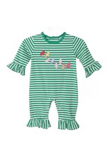 Three Sisters Three Sisters- Christmas Lights Girls Romper