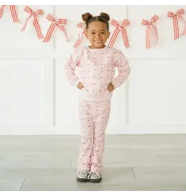 Sweet Wink Sweet Wink- Candy Cane Lane Christmas Sweatshirt: Ballet