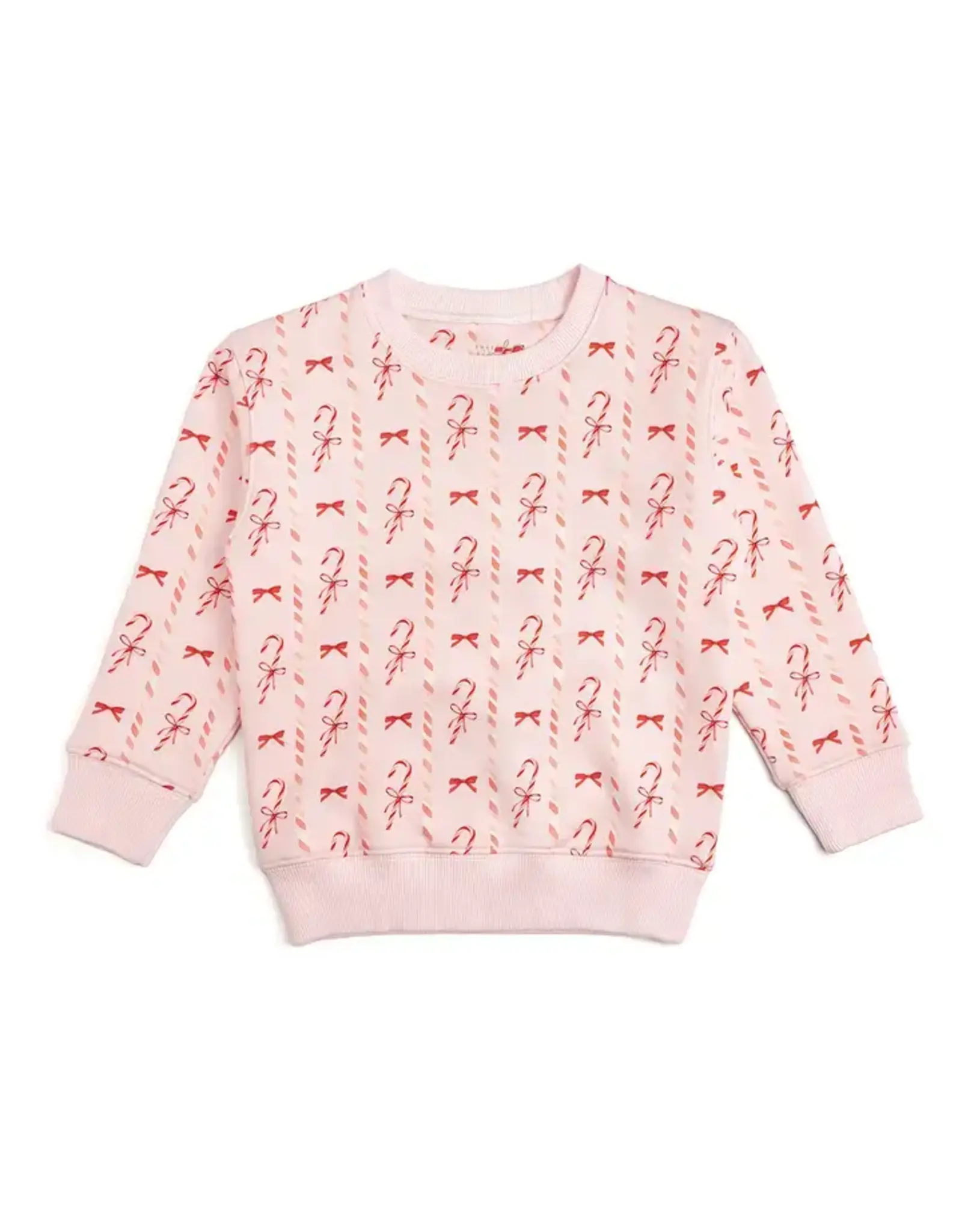 Sweet Wink Sweet Wink- Candy Cane Lane Christmas Sweatshirt: Ballet