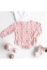 Sweet Wink Sweet Wink- Nutcracker Trellis L/S Romper