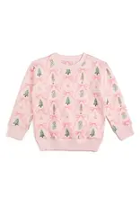 Sweet Wink Sweet Wink- Nutcracker Trellis Christmas Sweatshirt: Ballet