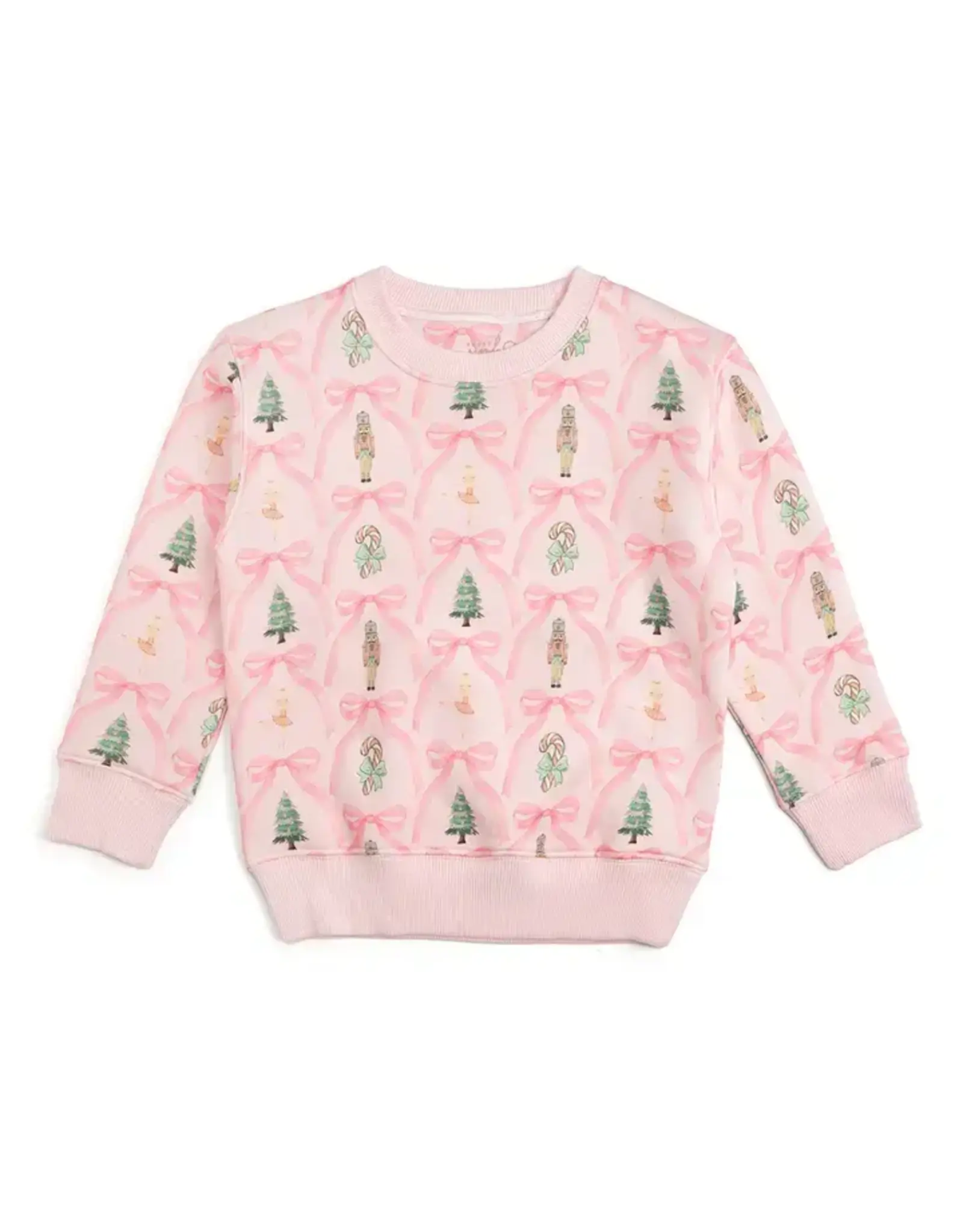 Sweet Wink Sweet Wink- Nutcracker Trellis Christmas Sweatshirt: Ballet